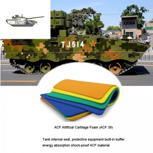 Czołg wojskowy Airdrop Keep Tank Stabilne materiały na poduszki na koła （ACF）